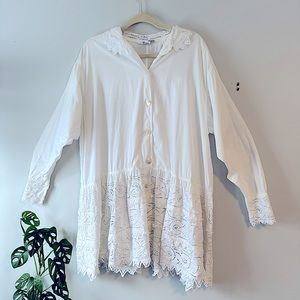 LONE RANGER COTTON LACE BLOUSE